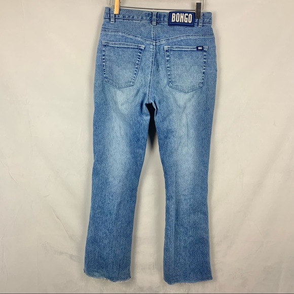 VINTAGE Bongo Y2K Flare Jeans Sz 6 - Picture 3 of 5